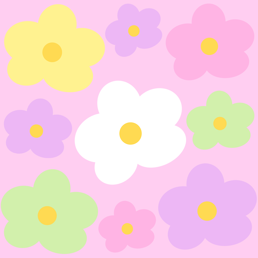 Pastel Daisy Collection