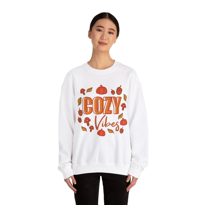 Unisex Heavy Blend™ Crewneck Sweatshirt Cozy Vibes Light