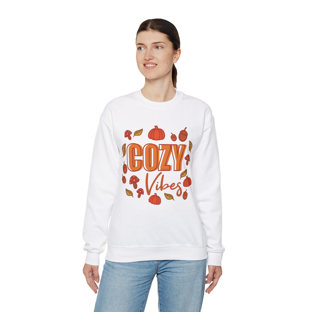 Unisex Heavy Blend™ Crewneck Sweatshirt Cozy Vibes Light