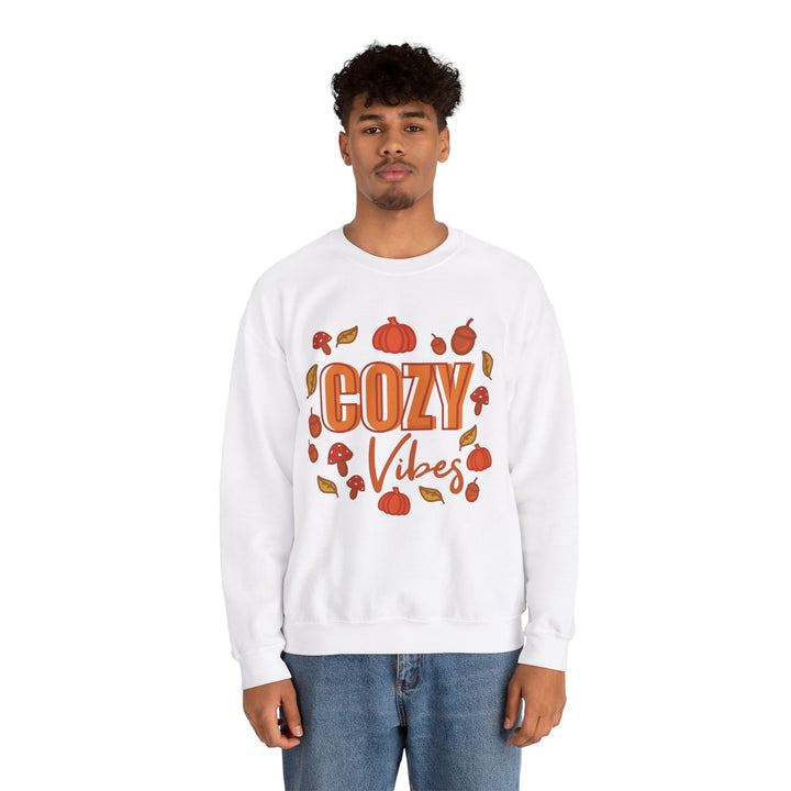 Unisex Heavy Blend™ Crewneck Sweatshirt Cozy Vibes Light