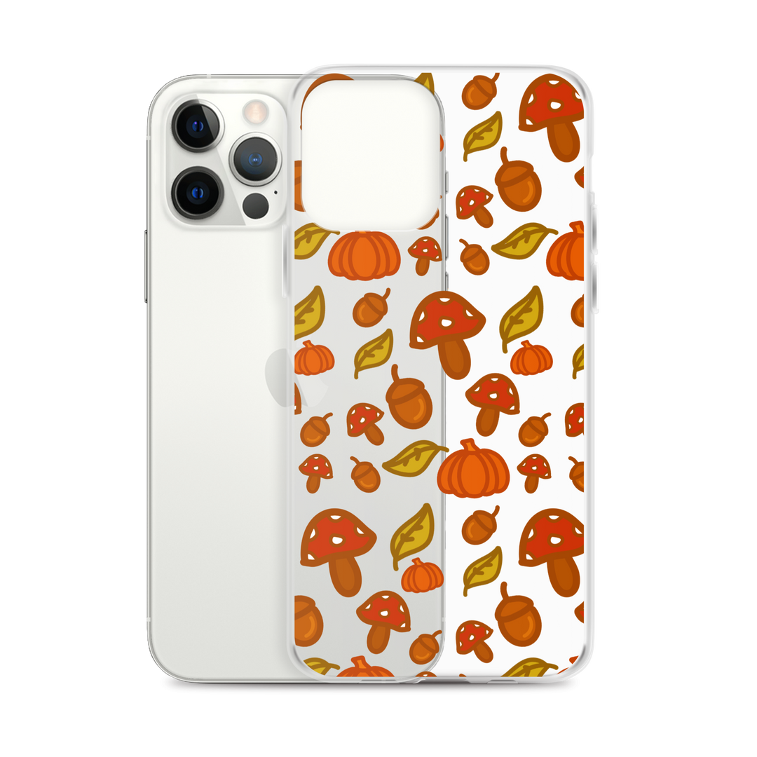 Cozy Vibes Pattern Case for iPhone® Clear