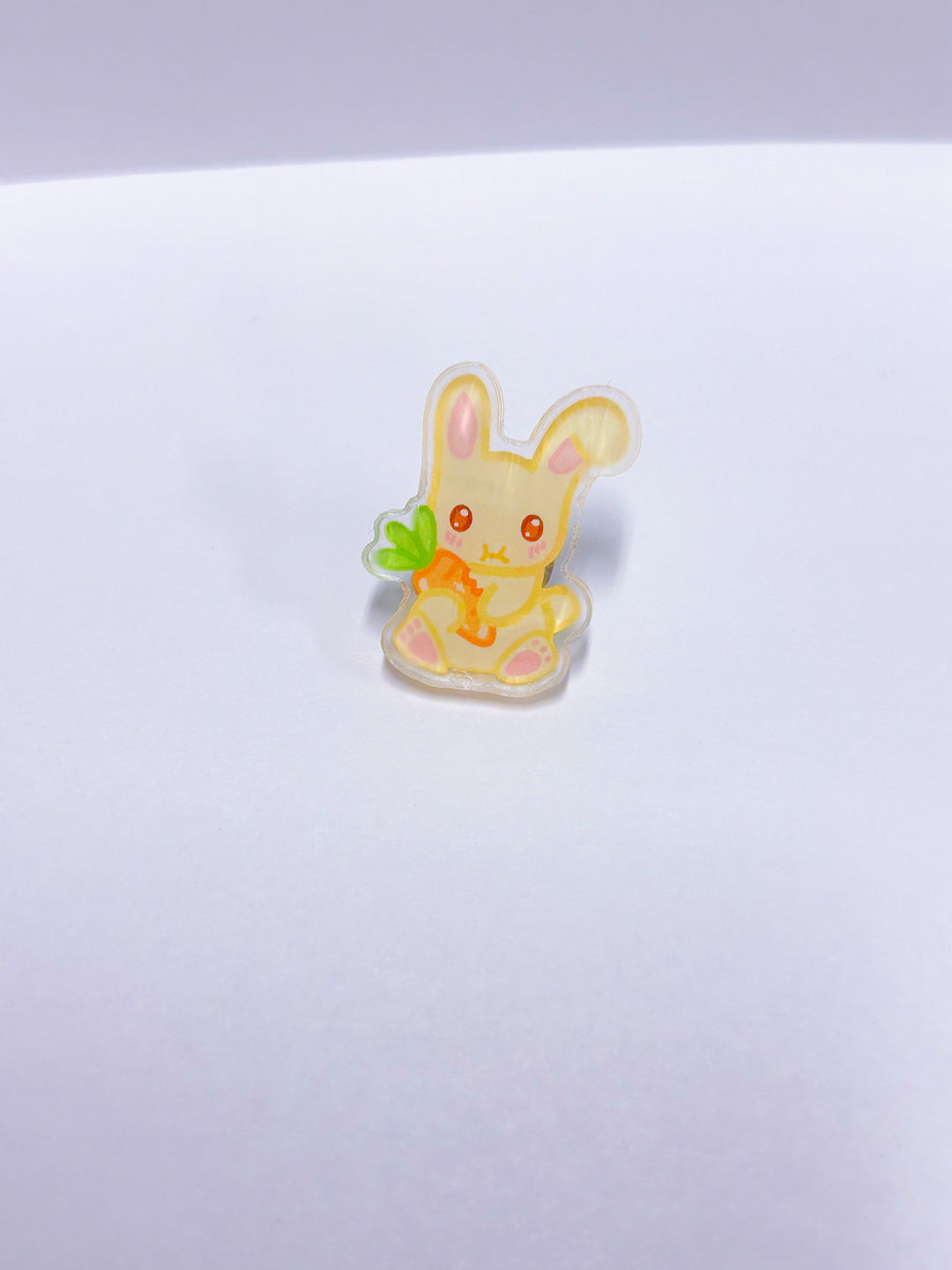 Snacking Bunny Pin