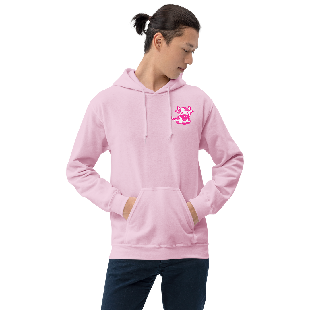 Macaroon the Pink Cow Unisex Hoodie