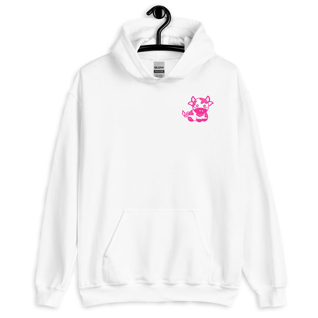 Macaroon the Pink Cow Unisex Hoodie