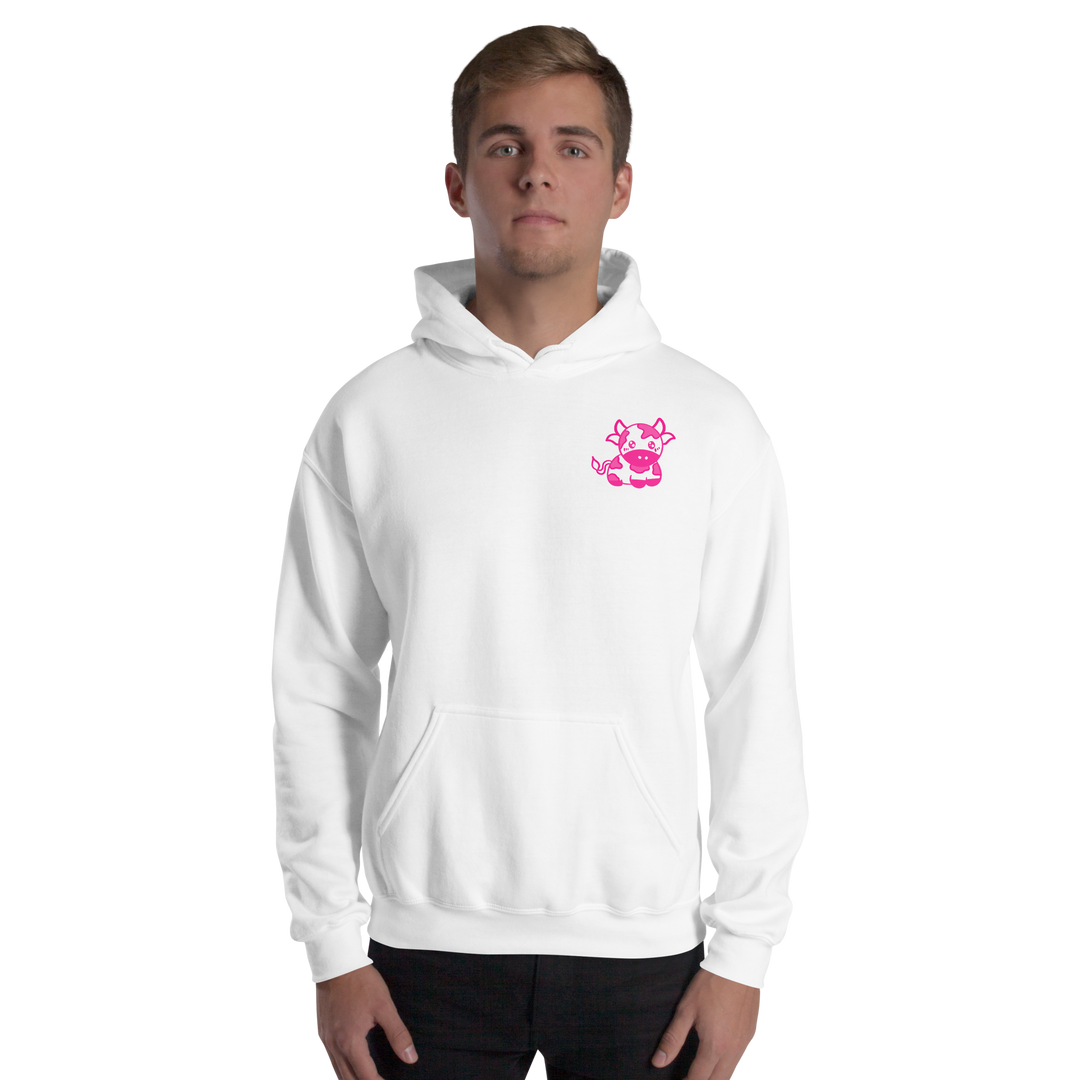 Macaroon the Pink Cow Unisex Hoodie