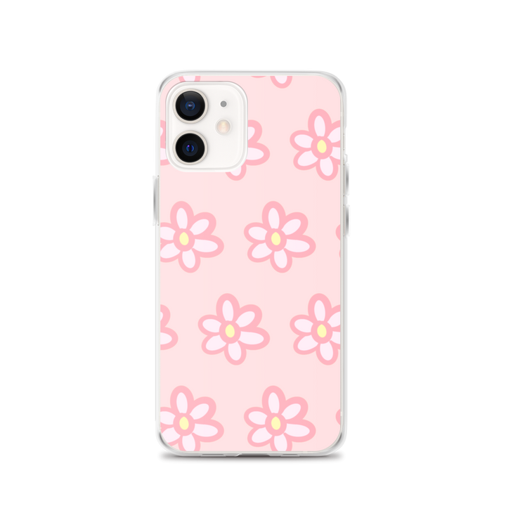 Kawaii Pink Blossom Phone Case Pink