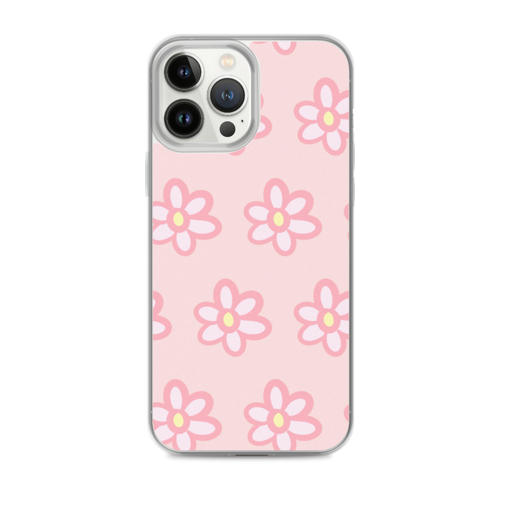 Kawaii Pink Blossom Phone Case Pink