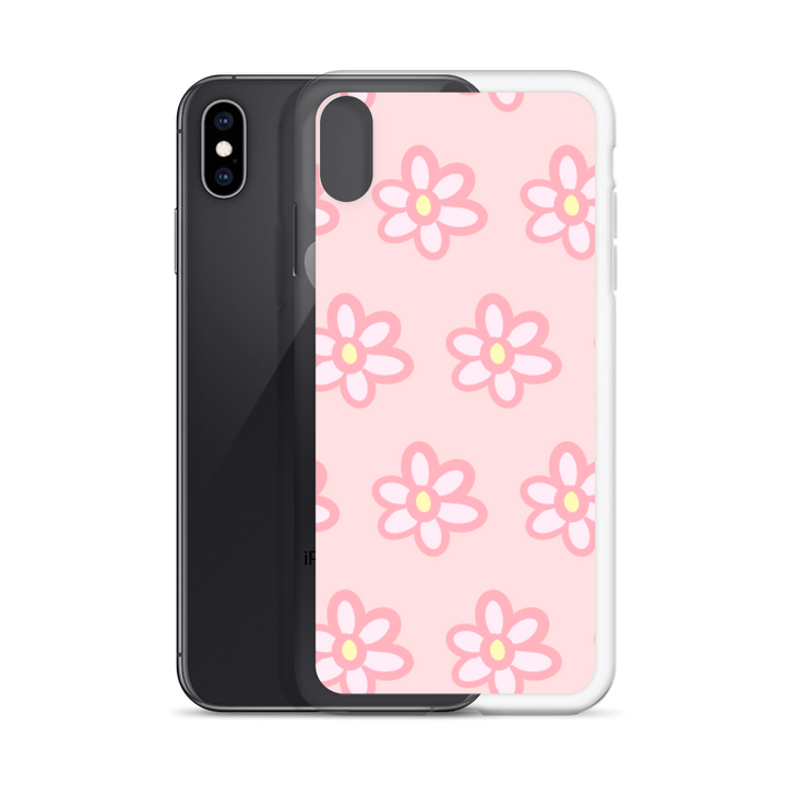Kawaii Pink Blossom Phone Case Pink