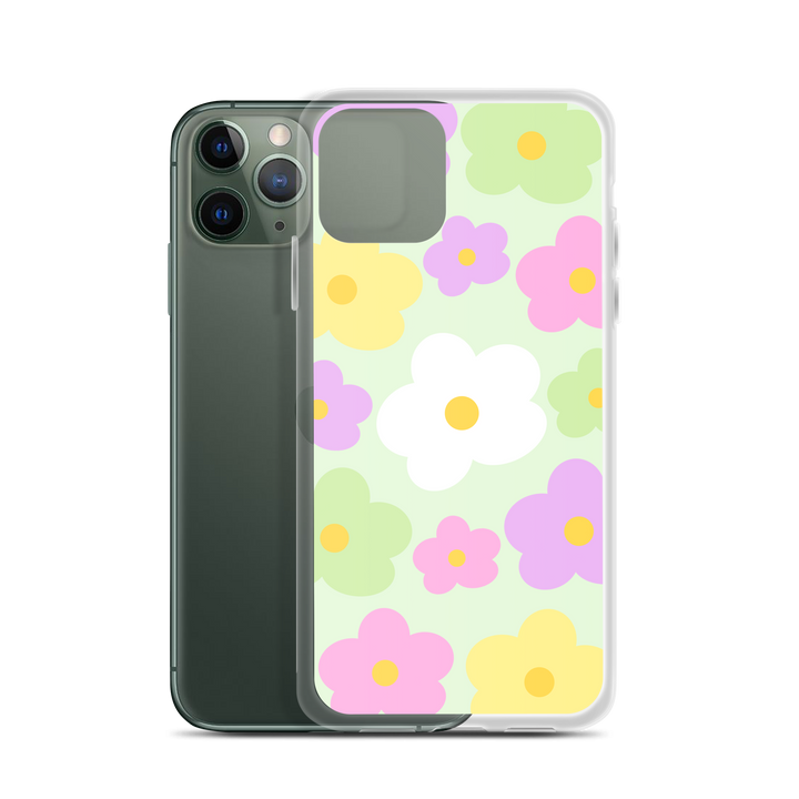 Pastel Daisy Phone Case Green