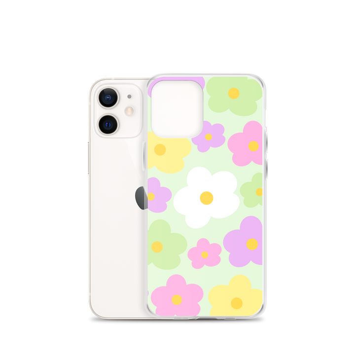 Pastel Daisy Phone Case Green