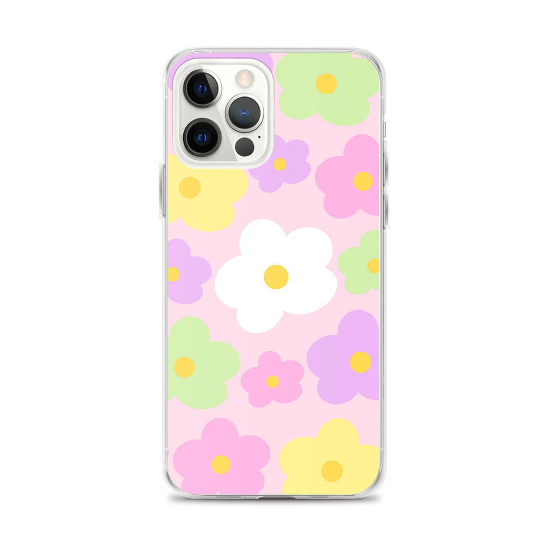 Pastel Daisy Phone Case Pink