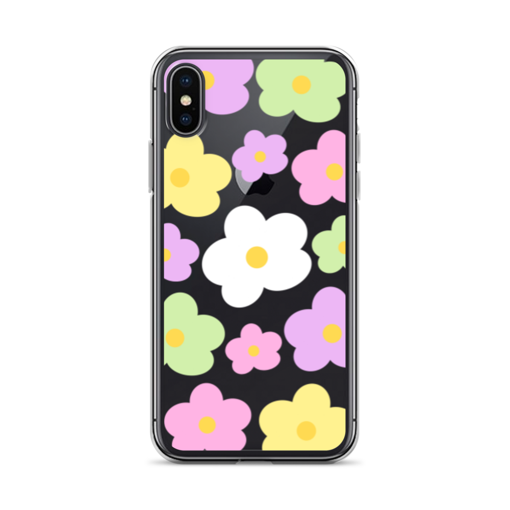 Pastel Daisy Phone Case Clear