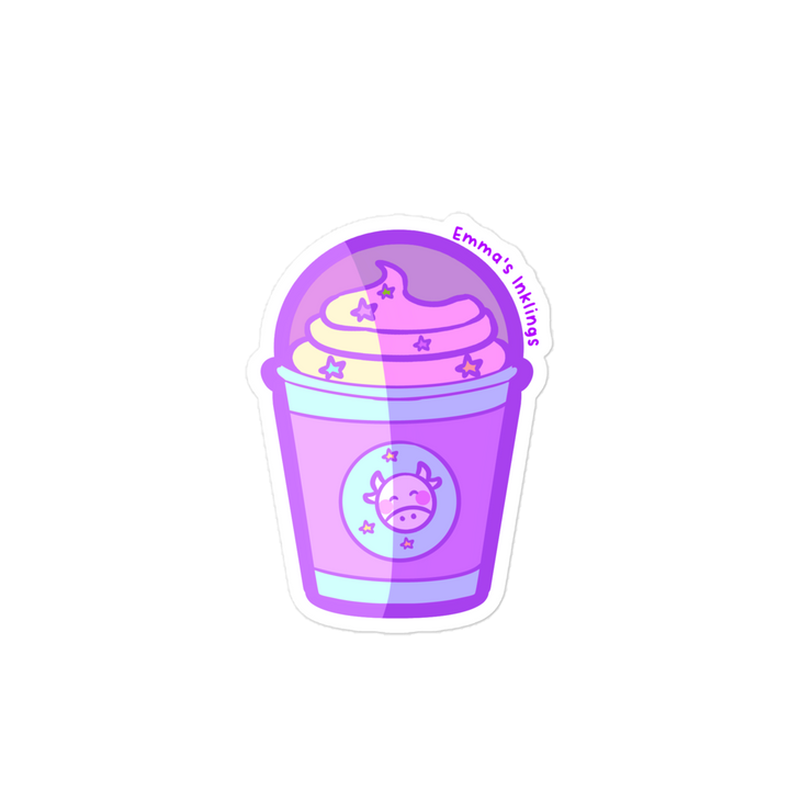 Lofi Milkshake Bubble-free stickers