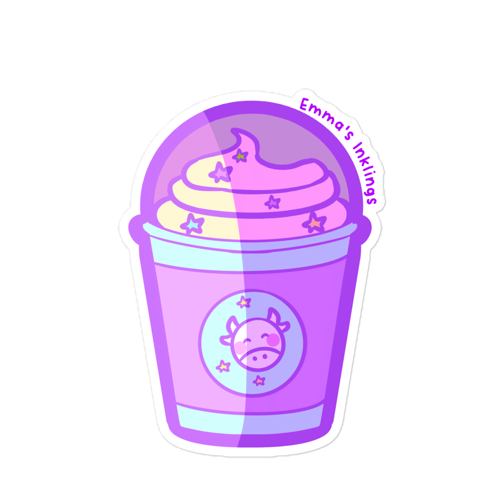 Lofi Milkshake Bubble-free stickers