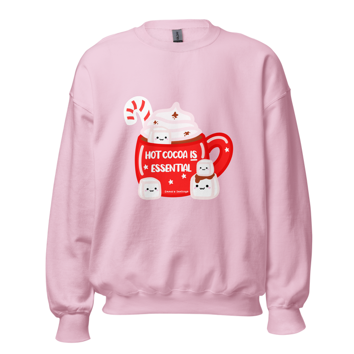 Hot Cocoa is Essential Unisex Sweatshirt