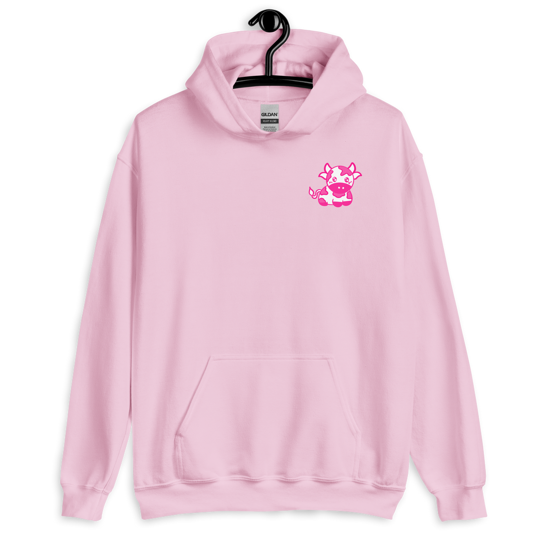 Macaroon the Pink Cow Unisex Hoodie