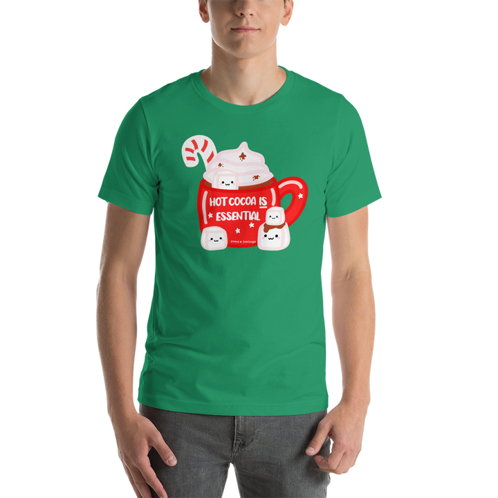 Hot Cocoa is Essential Unisex t-shirt