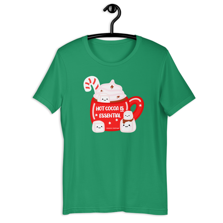 Hot Cocoa is Essential Unisex t-shirt