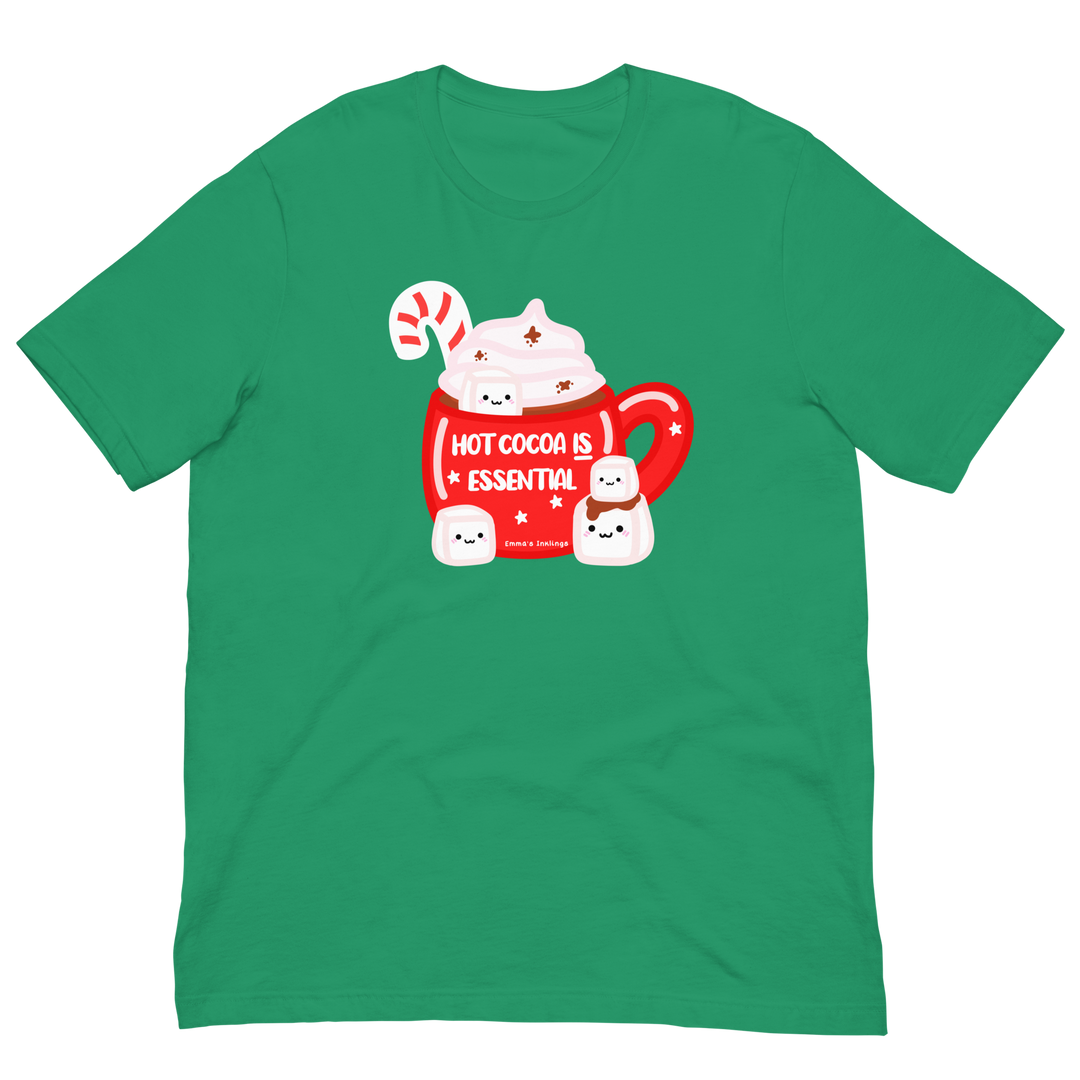 Hot Cocoa is Essential Unisex t-shirt