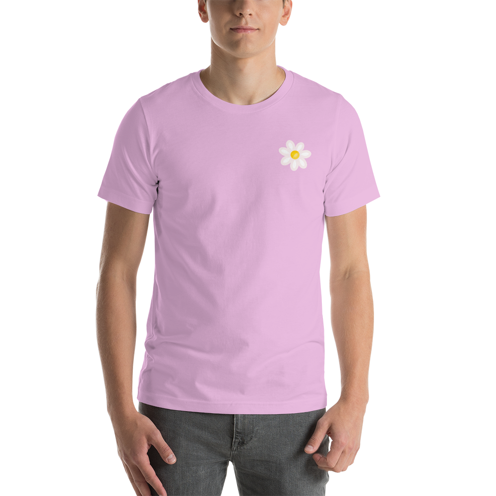 Daisy Stamp Short-Sleeve Unisex T-Shirt - Emma's Inklings