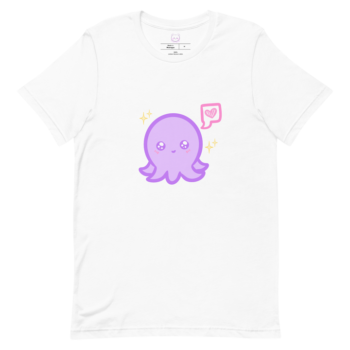 Purple Octavius Heart Unisex t-shirt