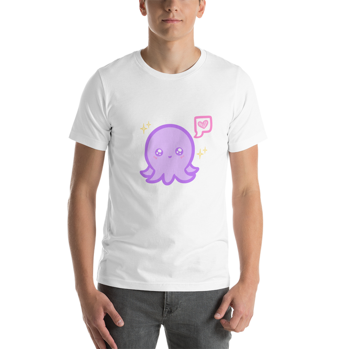 Purple Octavius Heart Unisex t-shirt