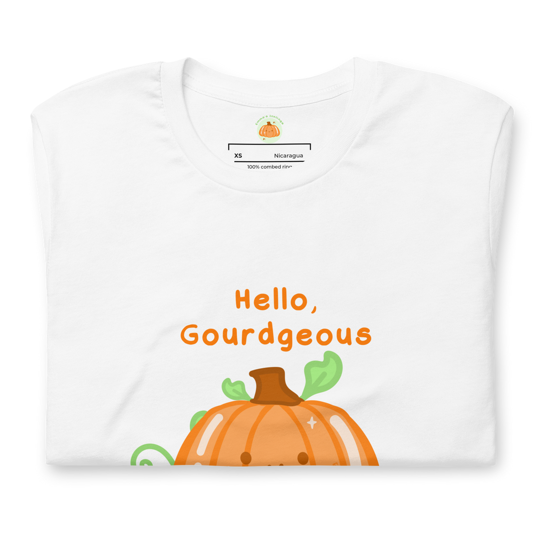 Patchy the Pumpkin, Hello Gourdgeous Unisex t-shirt