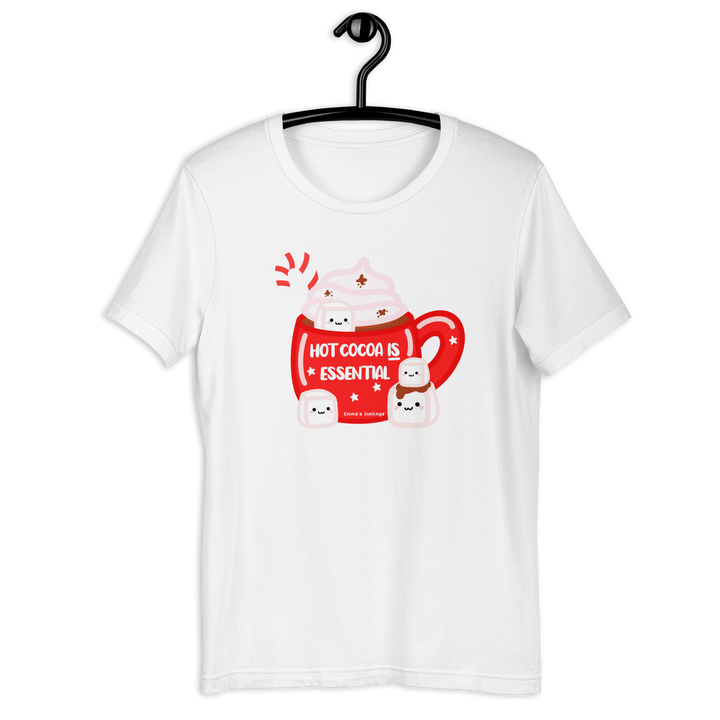 Hot Cocoa is Essential Unisex t-shirt