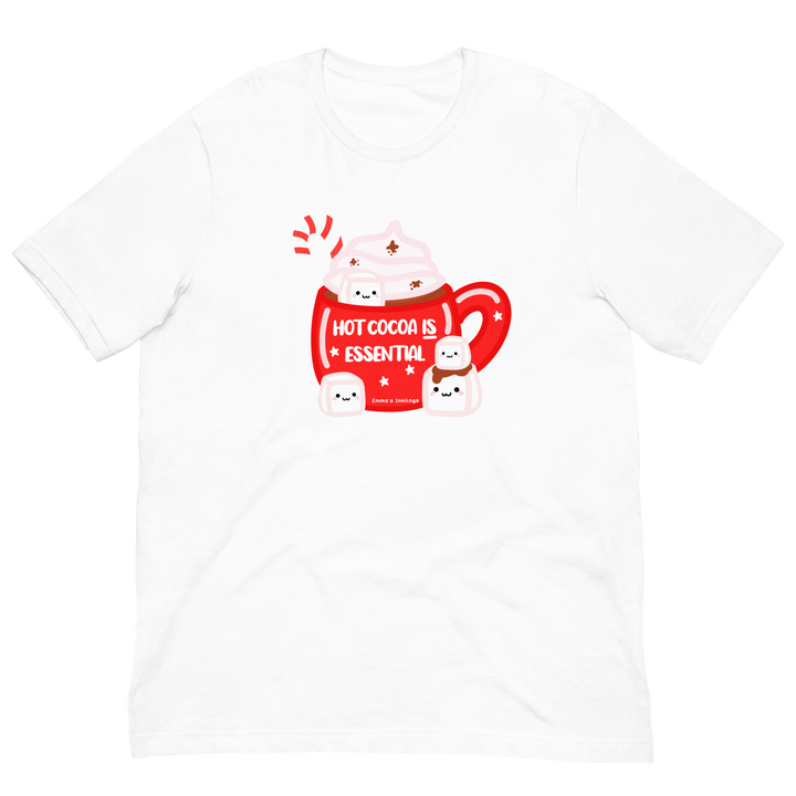 Hot Cocoa is Essential Unisex t-shirt